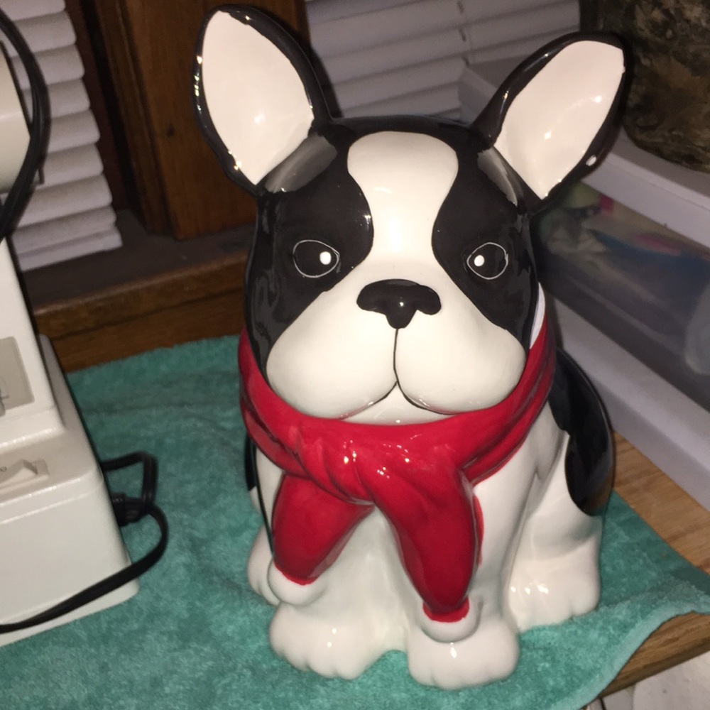 Boston Terrier cookie jar